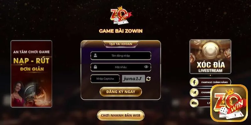 Cổng game Zowin làm mưa làm gió trên thị trường cá cược Việt Nam